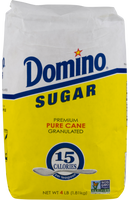 DOMINO PREMIUM PURE CANE GRANULATED SUGAR 4 lbs