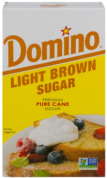 DOMINO LIGHT BROWN SUGAR 16 oz.