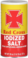 RED CROSS IODIZED SALT 26 oz