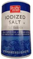 RED & WHITE IODIZED SALT 26 oz.