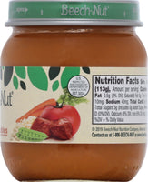 Beech-Nut Baby Food Jar, Stage 2, MACARONI+BEEF+VEGETABLES, 4 oz