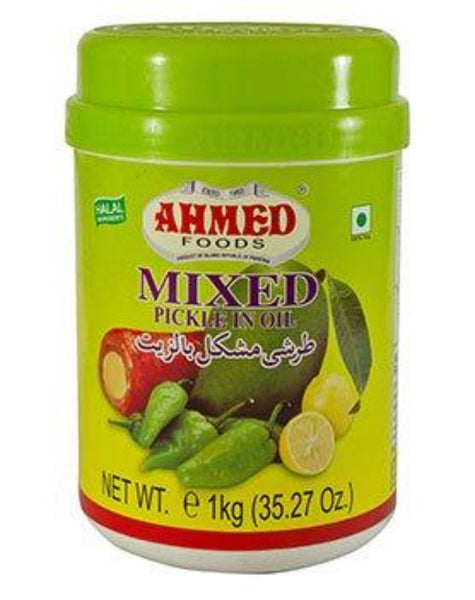 AHMED FOODS MIXED PICKLE IN OIL 1 KG