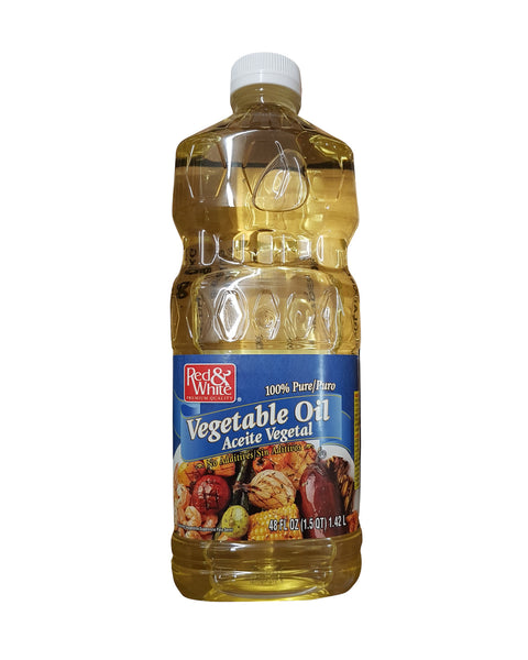 Red & White 100% Pure Vegetable Oil 48 oz