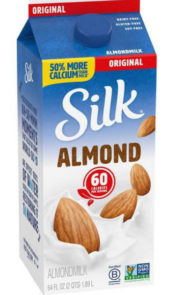 Silk Almond Milk Original 0.5 gl
