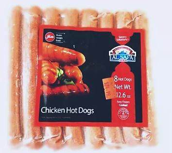 Halal Chicken Hot Dogs