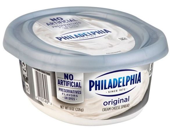 Kraft Philadelphia Original Cream Cheese Spread, 8 oz