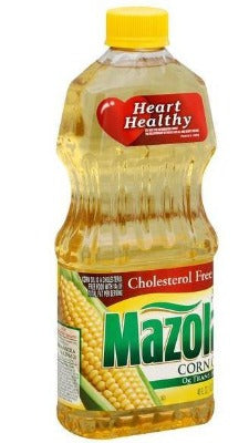 Mazola Cholesterol Free Corn Oil, 40 fl oz