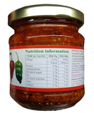 Mr. Naga Hot Pepper Pickle 190 grams nutrition facts