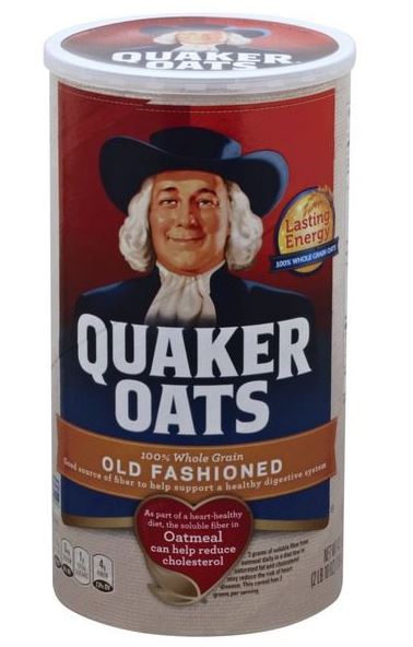 Quaker Oats Heart Healthy Old Fashioned Oats, 42 oz