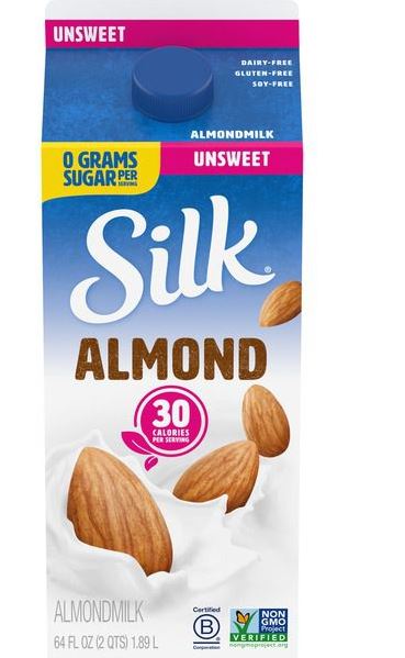 Silk Unsweet Almondmilk - 64 fl oz