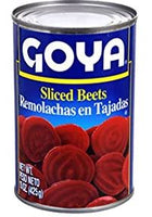 Goya Sliced Beets 15 Oz