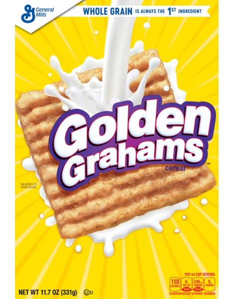 Golden Grahams Cereal, with Whole Grain, 11.7 oz