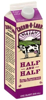 Cream-O-Land Half and Half 1 qt
