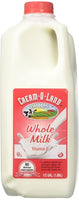 Cream-O-Land Whole Milk 1/2 gl