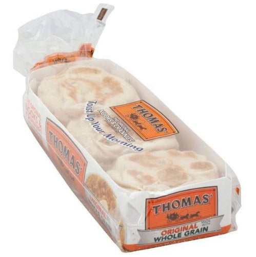 Thomas Whole Grain English Muffins,12 oz