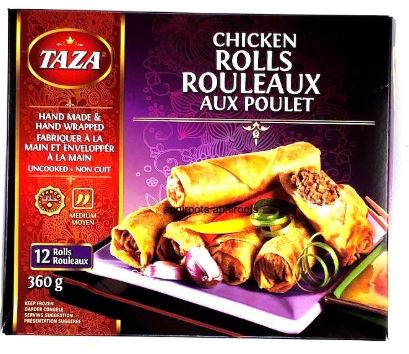 TAZA Chicken Rolls 360 g