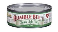 Bumble Bee Chunk Light Tuna In Water 5 oz