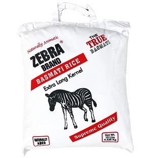 Zebra Basmati Rice 10 lbs